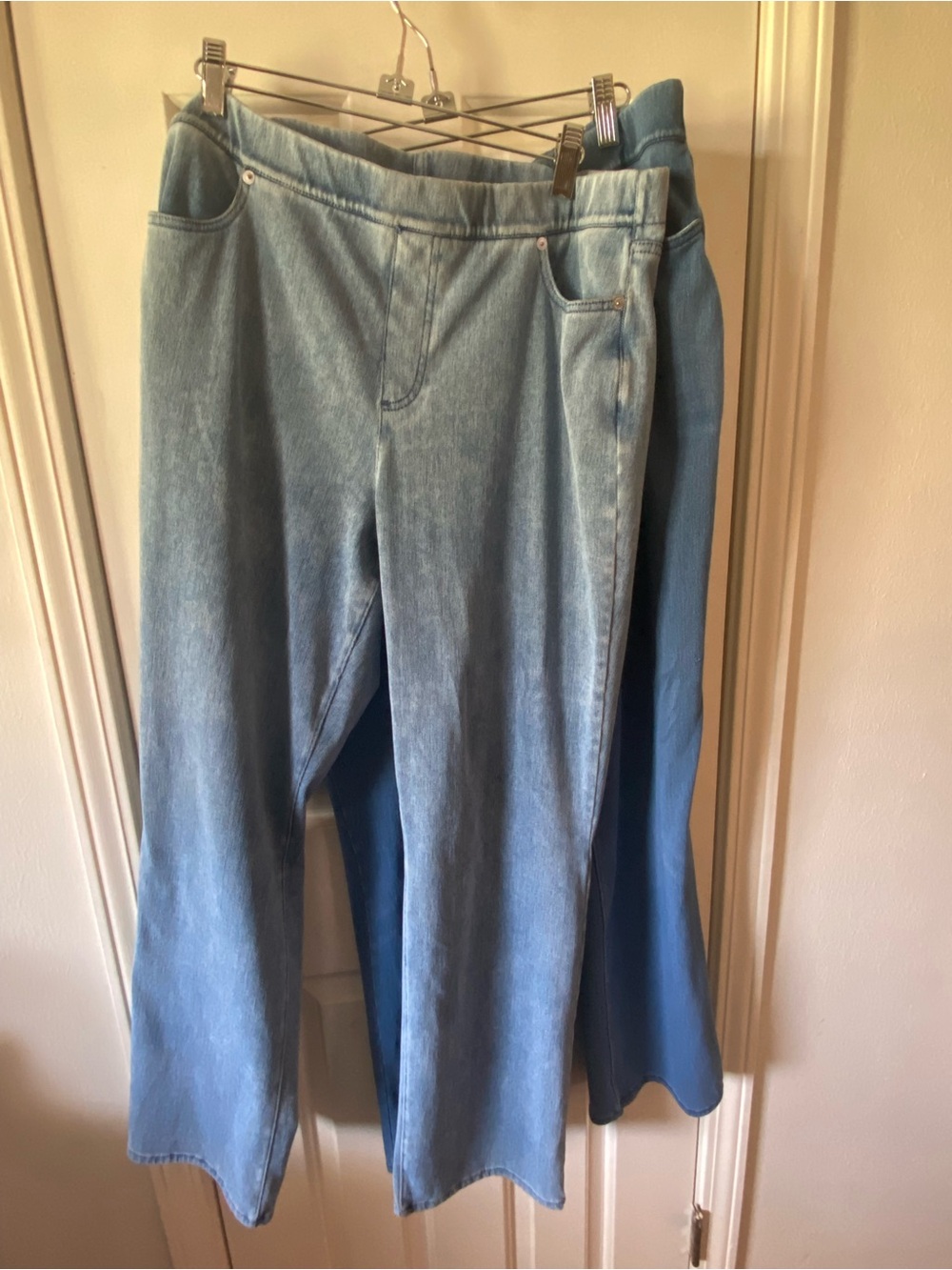 Land’sEnd Blue Straight-Leg Jeans - Set of 2/Size L/P (14-16)